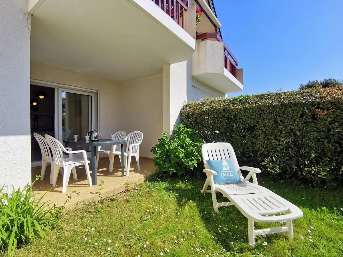 Carnac - Appartement 2 Pieces Avec Terrasse, Piscine Et Parking Prive, A 400M De La Plage. - Fr-1-477-123 0*,