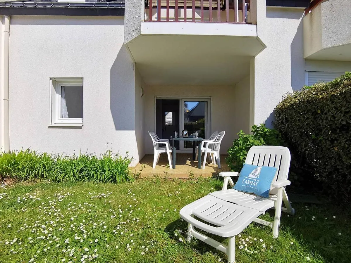 Carnac - Appartement 2 Pieces Avec Terrasse, Piscine Et Parking Prive, A 400M De La Plage. - Fr-1-477-123 Frankrijk